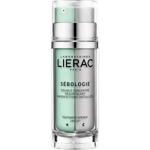 Lierac Sebologie Persistent Imperfections Resurfacing Double Concentrate, Διπλό Συμπύκνωμα Διόρθωσης των Επίμονων Ατελειών 30ml - για Λιπαρές Επιδερμίδες με τάση Ακμής