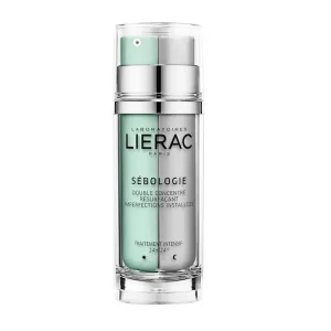 Lierac Sebologie Persistent Imperfections Resurfacing Double Concentrate, Διπλό Συμπύκνωμα Διόρθωσης των Επίμονων Ατελειών 30ml - για Λιπαρές Επιδερμίδες με τάση Ακμής