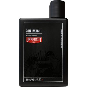 Uppercut Deluxe 3 In 1 Wash Αφρόλουτρο για Άνδρες για Μαλλιά , Πρόσωπο & Σώμα 240ml