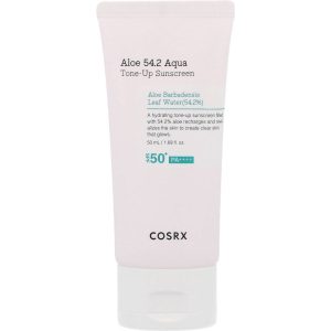 Cosrx Aloe 54.2 Aqua Tone-up Αντηλιακή Κρέμα Προσώπου SPF50 50ml