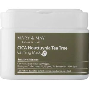 Mary & May Cica Houttuynia Tea Tree Μάσκα Προσώπου 30ml