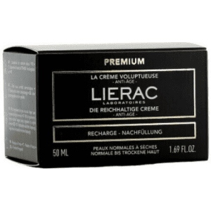 Lierac Premium La Creme Voluptueuse Refill (Συμπλήρωμα) Αντιγηραντική Κρέμα Προσώπου Ημέρας με Υαλουρονικό Οξύ 50ml