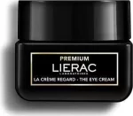 Lierac Premium The Eye Αντιγηραντική Κρέμα Ματιών κατά των Μαύρων Κύκλων με Υαλουρονικό Οξύ για Ευαίσθητες Επιδερμίδες 20ml
