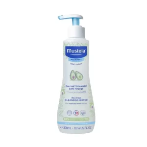 Mustela Cleansing Water 300ml – Απαλό Καθαριστικό Νερό Χωρίς Ξέβγαλμα για Μωρά & Παιδιά