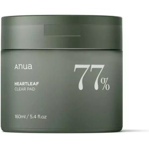 Anua Μαντηλάκια Καθαρισμού Heartleaf 77% Απολεπιστικά, Ενυδατικά Δισκία για Καθημερινή Χρήση 70τμχ 160ml)