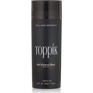 Toppik Ίνες Κάλυψης Αραίωσης Μαλλιών με Κερατίνη Hair Building Fibers Giant Black 55gr