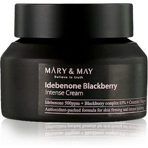 Mary & May Idebenone & Blackberry Κρέμα Προσώπου για Ενυδάτωση, Αντιγήρανση & Σύσφιξη 70ml