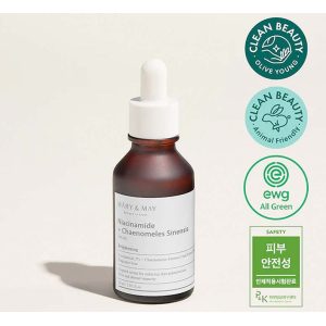 Mary & May Niacinamide Chaenomeles Sinensis Αντιγηραντικό Serum Προσώπου για Λεύκανση , Ακμή & Πανάδες 30ml