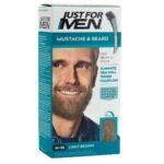 Just For Men Βαφή Περιποίησης για Γένια και Μουστάκι Easy Brush In Colour M 25 Καστανό Ανοιχτό