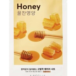 Missha Airy Fit Honey Μάσκα Προσώπου για Λάμψη 19gr