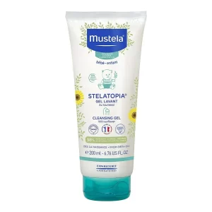 Mustela Stelatopia Cleansing Gel 200ml | Καθαριστικό για Πολύ Ξηρό ή Ατοπικό Δέρμα