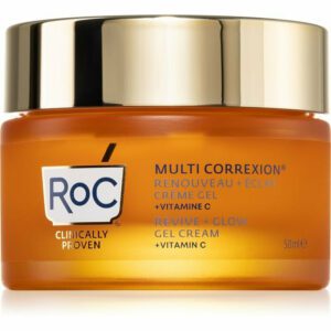 Roc Multi Correxion Revive + Glow 24ωρο Gel Προσώπου για Ενυδάτωση & Αντιγήρανση με Βιταμίνη C 50ml