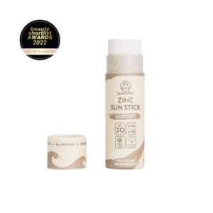 Suntribe Active Sports Zinc White Mineral Αδιάβροχο Αντηλιακό Stick Προσώπου SPF50 30gr