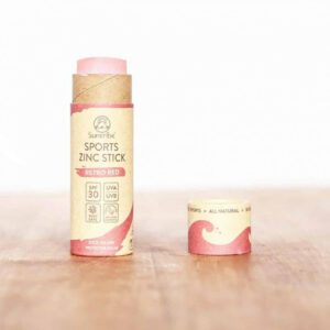 Suntribe Active Sports Zinc Red Mineral Αδιάβροχο Αντηλιακό Stick Προσώπου SPF50 30gr