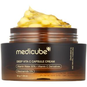 Medicube Deep Vita C Capsule Ενυδατική Κρέμα Προσώπου με Βιταμίνη C 55gr