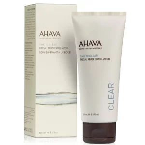 Ahava Time To Clear Facial Mud Exfoliator 100ml – Απολεπιστική Μάσκα Προσώπου με Ιαματική Λάσπη Νεκράς Θάλασσας